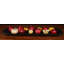 Bol décoratif ovale en bois massif 3 "Ladue -47935209-24249387