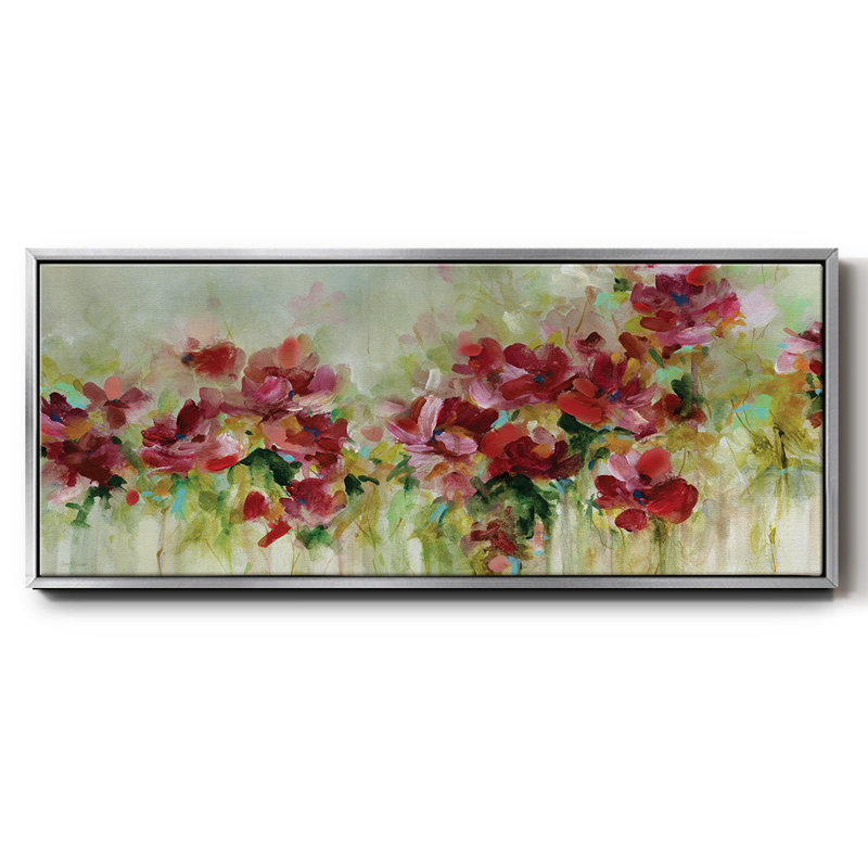 Playful Garden- Framed Canvas