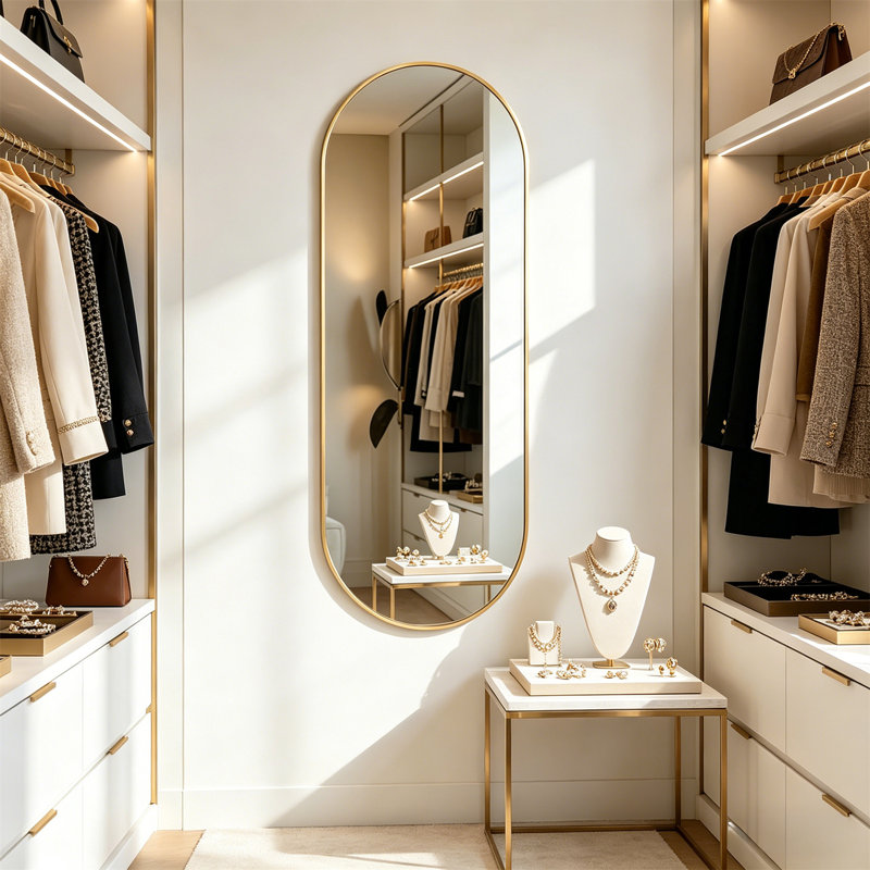 Miroir Elliptical, 48 po x 16 po