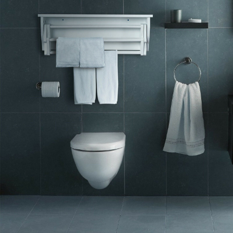 Steel Foldable Wall-Mounted Drying Rack