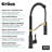 Kraus Torak Commercial Style 2-Function Single Handle Pull Down Kitchen Faucet-110371529
