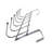 Metal over the Door Towel Hook
