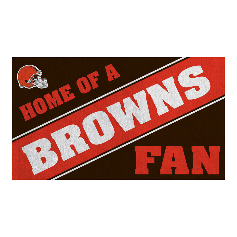 Cleveland Browns, PVC mat COULEUR