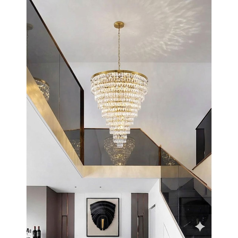 Lustre en cristal 30 lumières Transitional