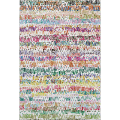 Premium Machine Washable Prisco Green Rug