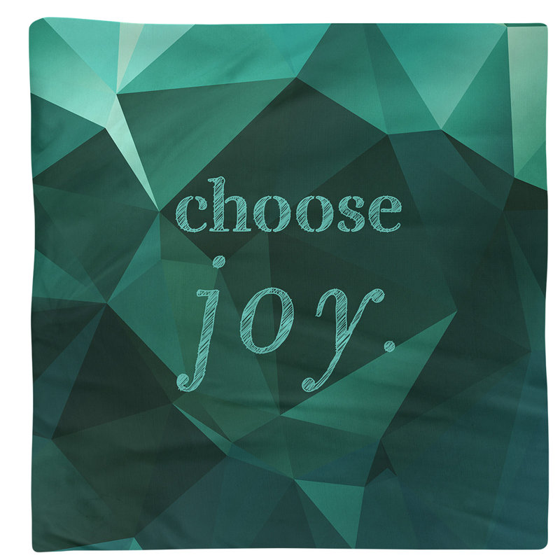 Polyester, Cotton Geometric Square Napkin, Emerald Green, 22" L x 22" W, Polyester