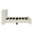 Solid Wood Upholstered Panel Bed with Rectangular Headboard-1390967928-1390967931