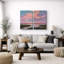 «Pastel Sunset Waterscape», photos de salon, impression sur toile encadrée-914414421-914414423