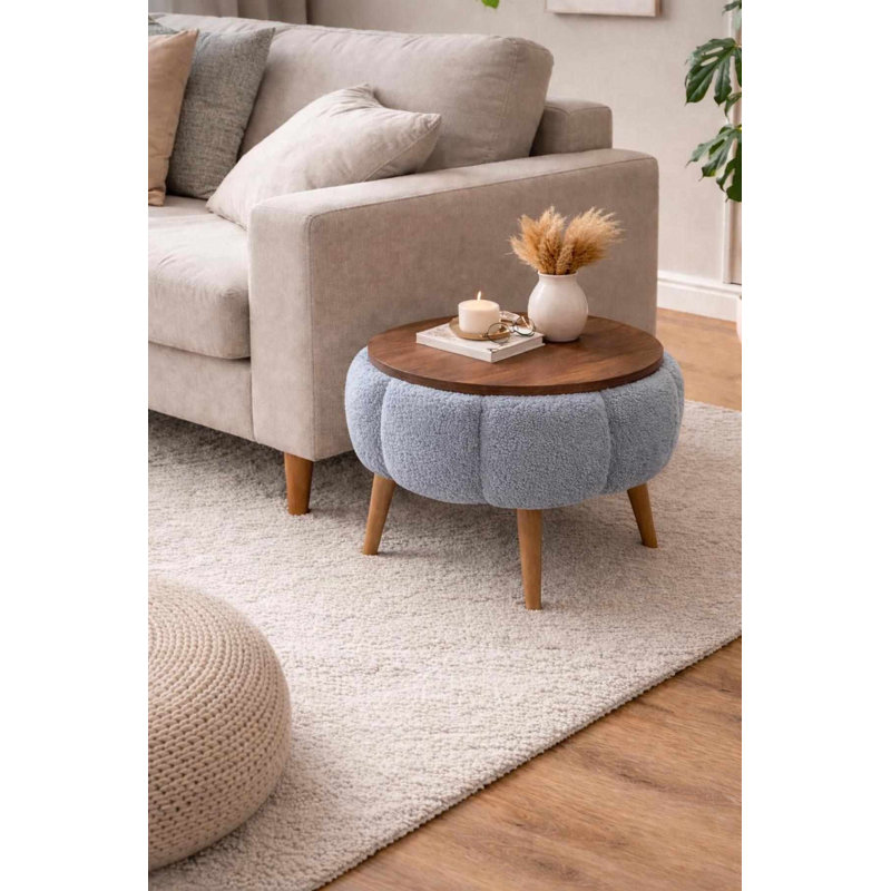 Table d'appoint, Grey/Walnut