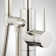 Lexia Floor Mounted Tub Filler Faucet - Includes Hand Shower and Valve with Stops