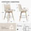 Tabouret de comptoir pivotant 26,7 po Arleine-619120988