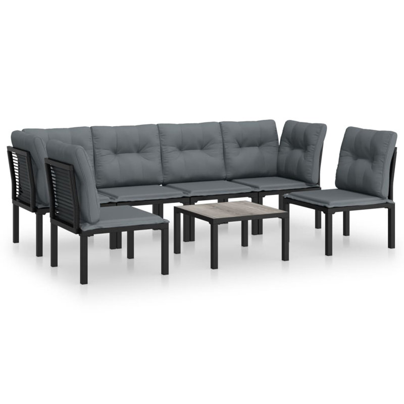 Sesco - Person Patio Conversation Set with Cushions
