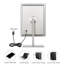 Bartonville Metal Floor Mirror