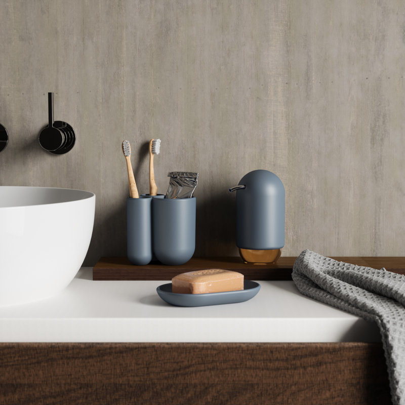 Porte-savon Touch, Bleu ardoise