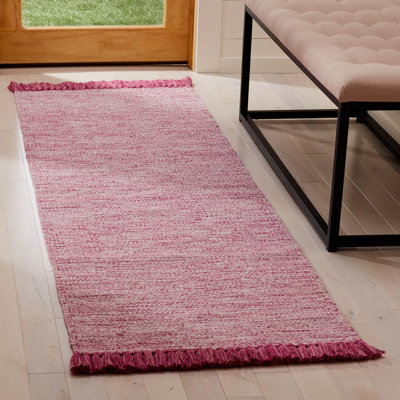 Waloo Hand Woven Cotton Chevron Rug