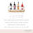 Gold Wall-Mounted Wine Rack
