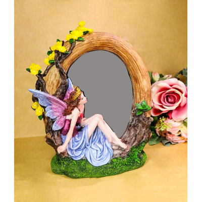 Magnifique figurine de miroir de table