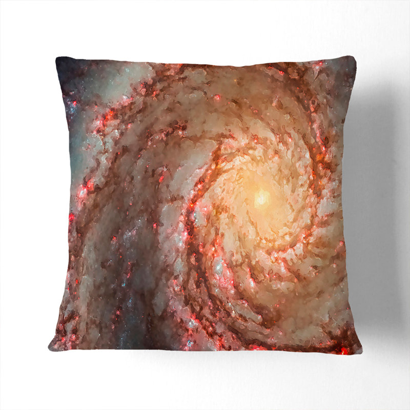 Universe Vol.27 Cushion with Filling, Black, 40cm H x 40cm W x 15cm D