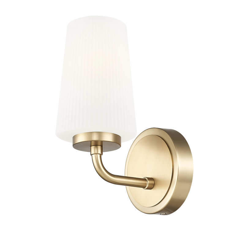 Mathieson 1 Light Wall Sconce, Gold