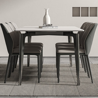 Bornholm Italian very simple rock dining table is simple