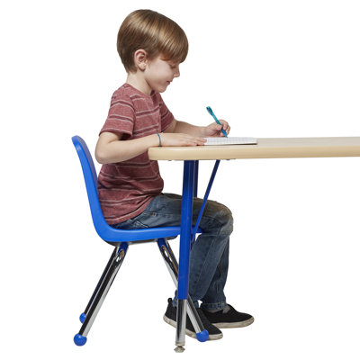 Chaise de classe empilable