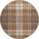 Premium Machine Washable Prisco Chocolate Rug