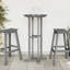 Round Outdoor Standing Height Table-867383908