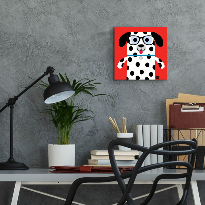 «Bow Wow Dalmation» par Todd Art, H 12 po x l 12 po