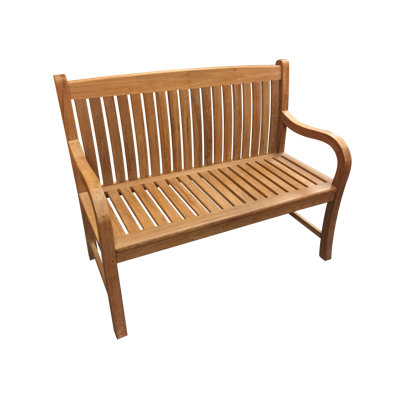 Nelvis Teak Outdoor Bench by Wildon Home