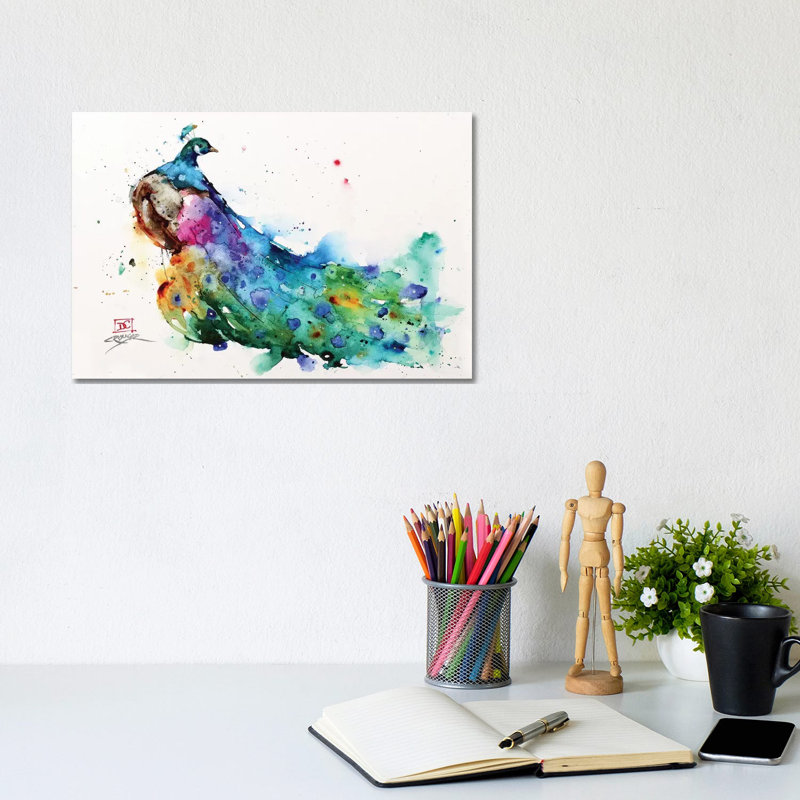 Show Stopper by Dean Crouser - Wrapped Canvas Painting, 20.32 cm H x 30.48 cm W
