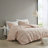 Elastic Embroidered Cotton Comforter Set-999020169-999020356