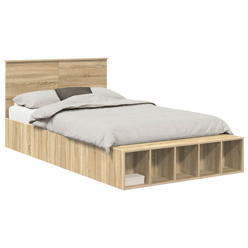 Bed, Sonoma Oak, Small Double (4')