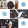 Washable Rugs for Bedroom Ultra-Soft Floral Peacock Floor Mats, Stain-Resistant Farmhouse Indoor Carpet with Non-Slip Backing, Foldable Thin Accent Rug for Living Room, Nursery