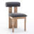 Abentego Solid Wood Fabric Dining Chair-1675978376-1663143971