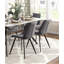 Ensemble de table de salle à manger 5 pièces Modern avec 4 chaises rembourrées-264753706