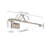 20" 1-Light Dimmable 8W LED Picture Light 3000K/4000K/5000K Adjustable For Display, Wall, Artwork, Gallery,2 Pack-254657941-246995627