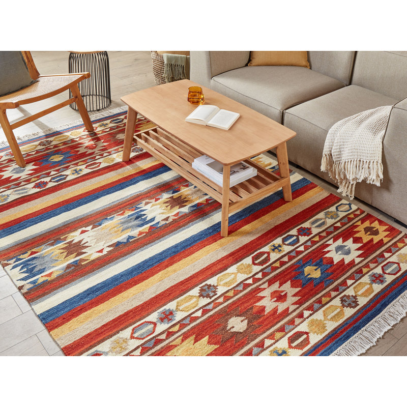 Kroh Southwestern Hand Woven Area Rug, Rectangle 160 x 230cm