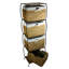 Classeur vertical 4 tiroirs Seagrass