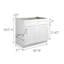 Armoire de cuisine de style Shaker entièrement assemblée Design House B48 de 48 po x 34,5 po x 24 po Brookings de Design House-1956834594-1946098888