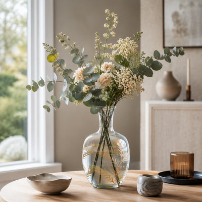 D9.1x16.1 "Vase en verre