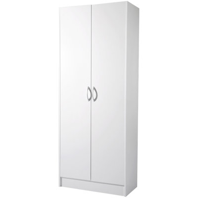 Kitchen Pantry Cabinet 60" Tall Food Pantry Storage Cabinet 110LB Loading