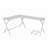 White Finish Computer Desk-331021036