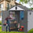 XWT012-1 6*8Ft Resin Plastic Storage Shed