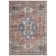 Kuhlman Oriental Machine Washable Rust/Orange Area Rug