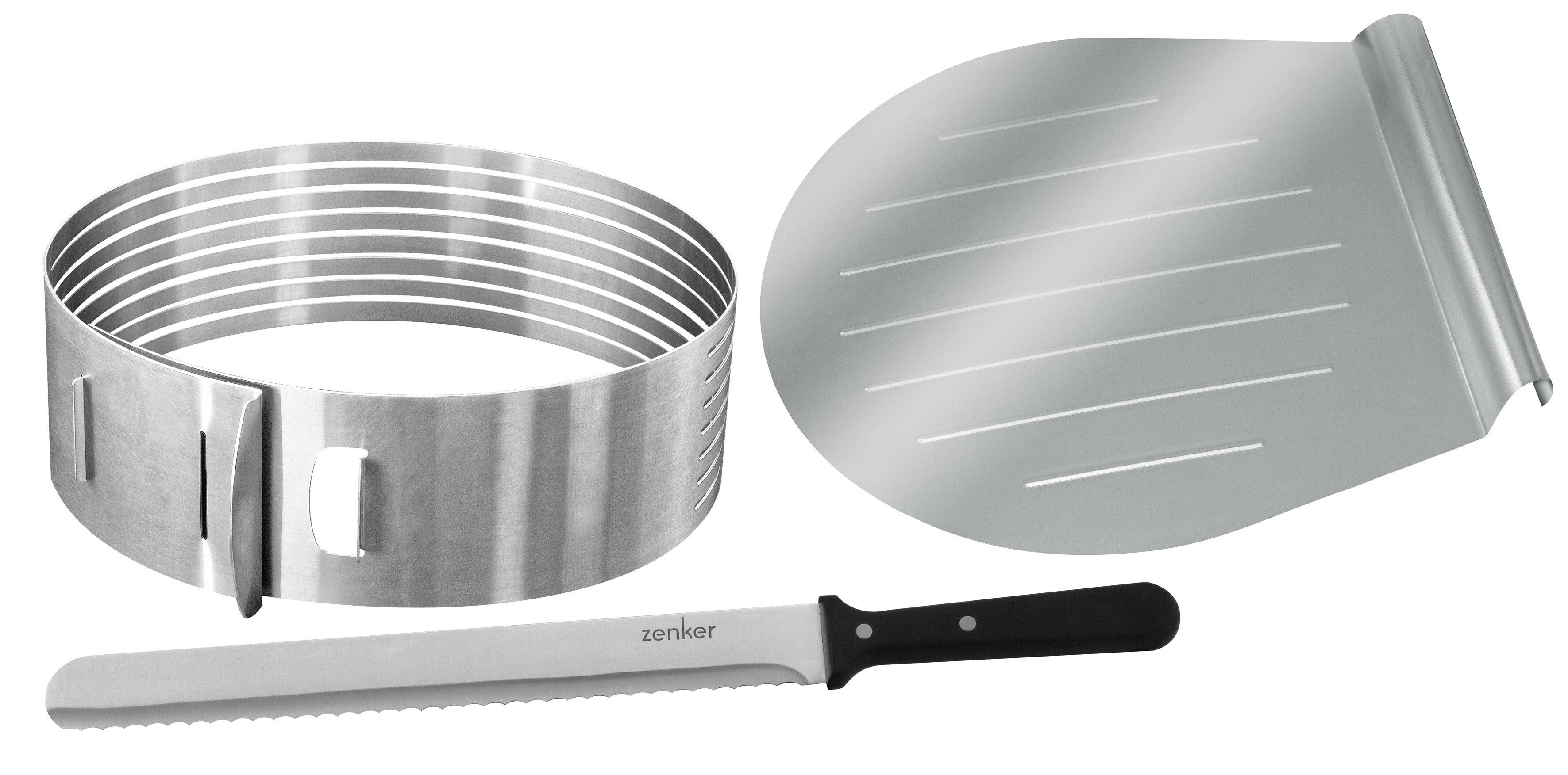Frieling Zenker Bakeware By Frieling 10'' Steel Non-Stick Round Springform  Pan