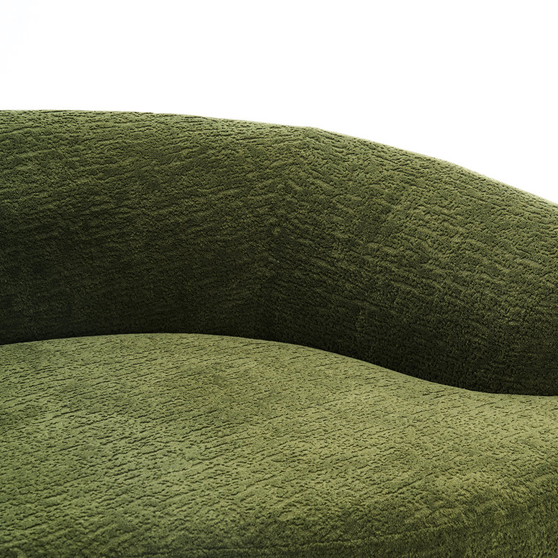Chenille 4 places, à densité moyenne, pour chenille d'appartement, coins arrondis, espace de vie
