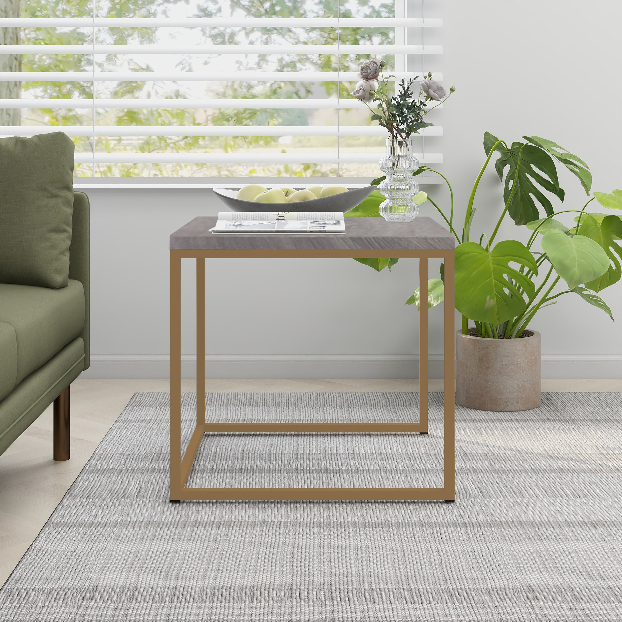 Mercer41 Frame End Table - Wayfair Canada