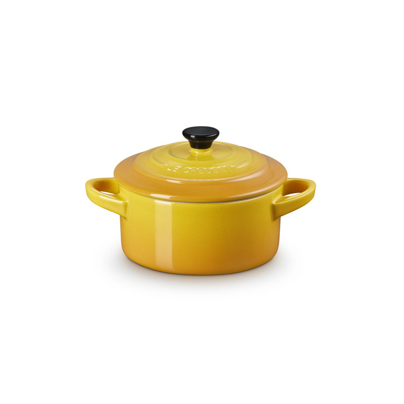 Le Creuset Stoneware Petite Round Casserole, Nectar