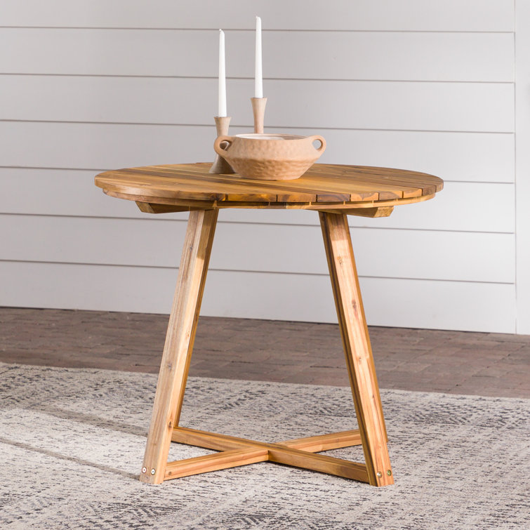 Dolci Wooden Patio Dining Table