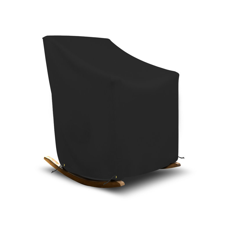 Heavy-Duty Rocking Chair Cover, UV Resistant Patio Chair Cover, 15" H x 28" W x 33" D